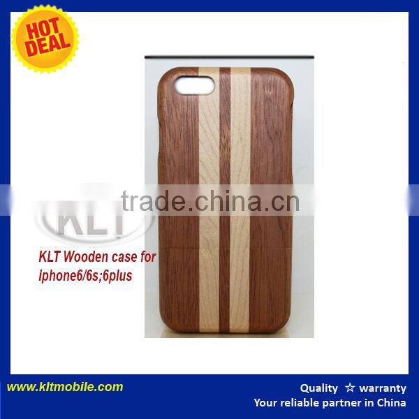 Luxury Wooden Phone Case Unique Pattern Back Cover Wooden Case For Apple Iphone 6