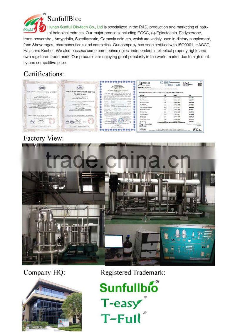 T-full EGCG - our key product