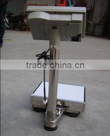 300kg high quality tcs electronic price platform scale / digital high accuracy price computing scale