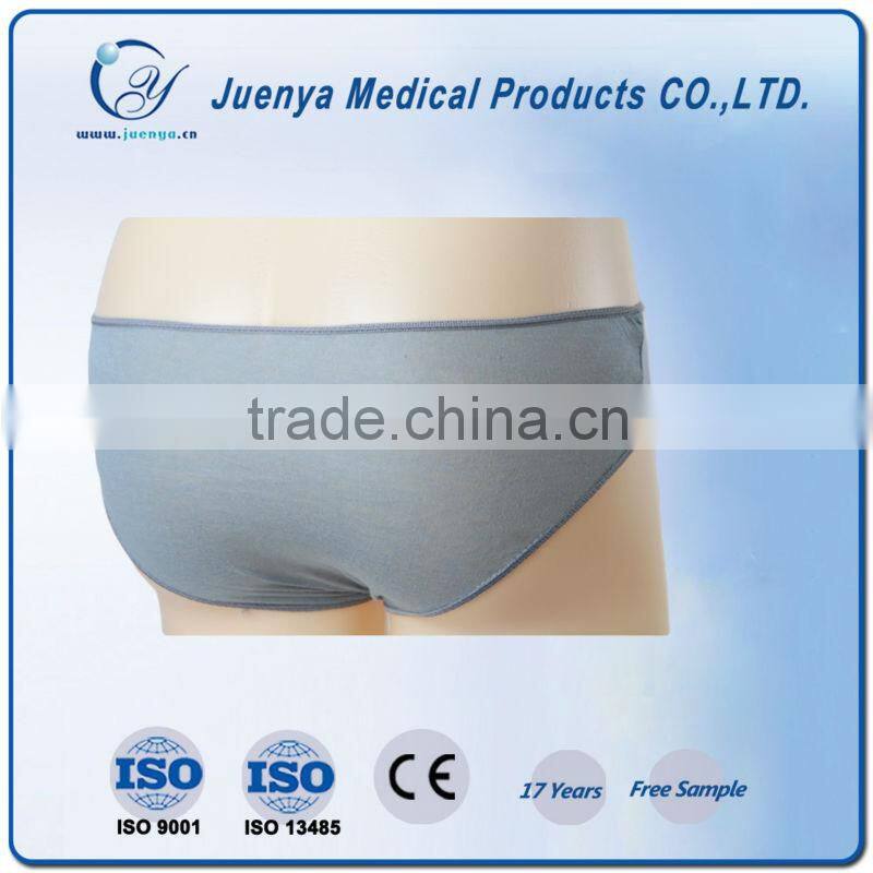 Disposable cotton briefs for men