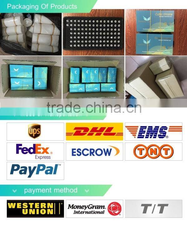 Wholesale Loose Synthetic CZ Stone 8*10 White Heat Octagon Cubic Zircon Price