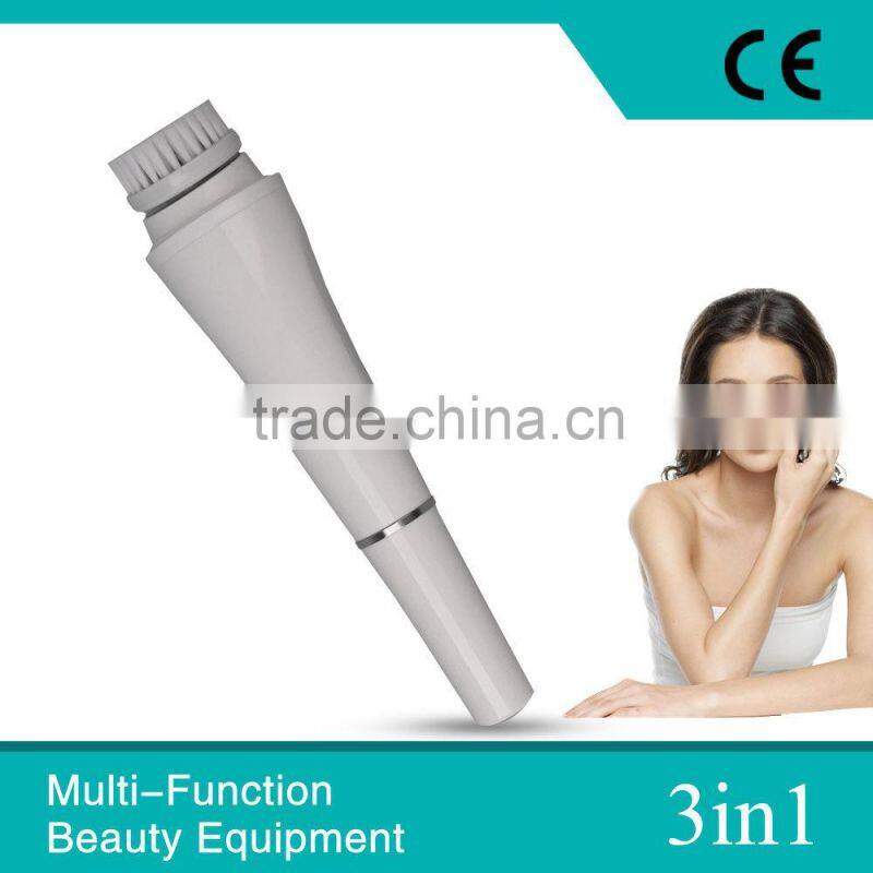 2015 Women beauty system facial cleansing brush