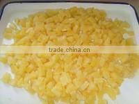 2016 new crop fresh material canned pineapple broken slices 454g