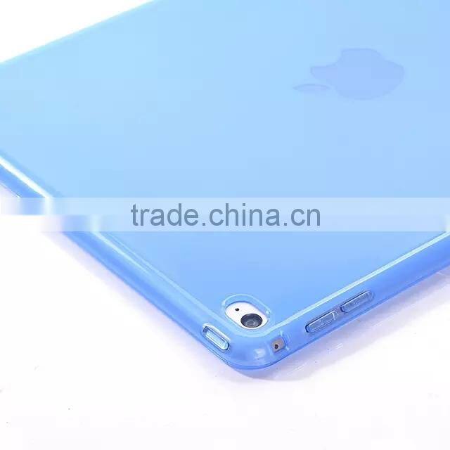 TPU Quality Tpu Clear Transparent Silicon Rubber Gel Soft Protective Case Cover for Apple iPad MINI4 free sample service