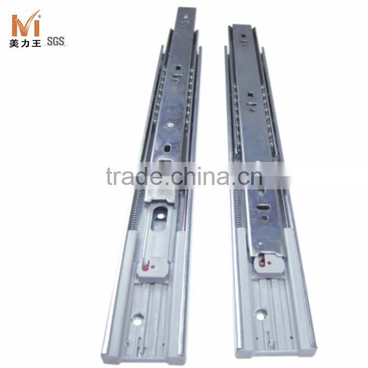 45mm Full Extension Self Soft close Ball Bearing Drawer Slides