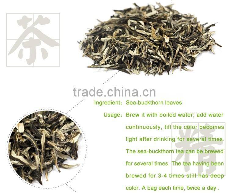 Seabuckthorn tea enhanced immunity green healthy