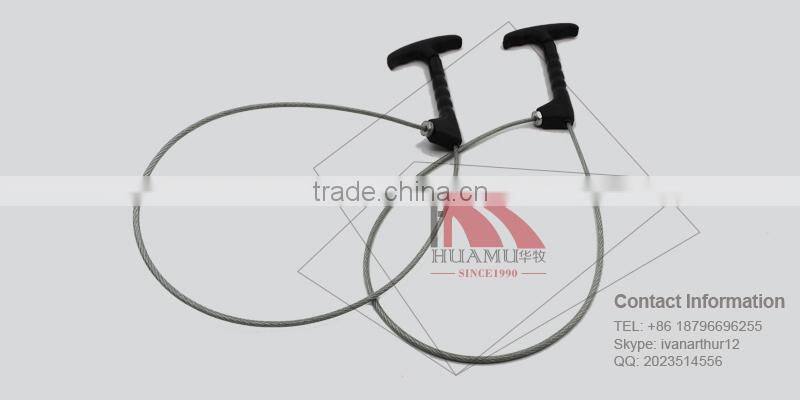 pig nose holder black handle 700*90 mm pig nose ring