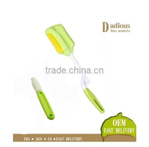 durable baby cleaning brus high quality baby bottle nylon brush