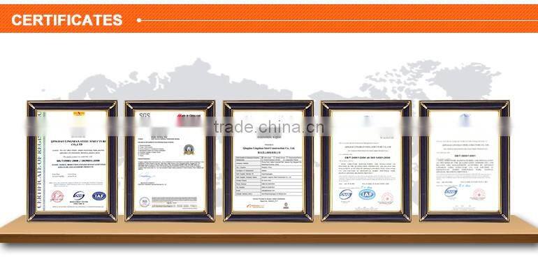 light prefab workshop steel structural drawing