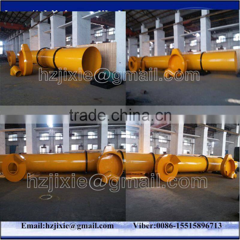 Wood sawdust rotary drum dryer for drying the wood pellet/wood chips