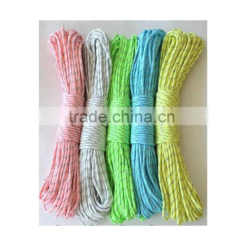 Elastic rope for outdoor