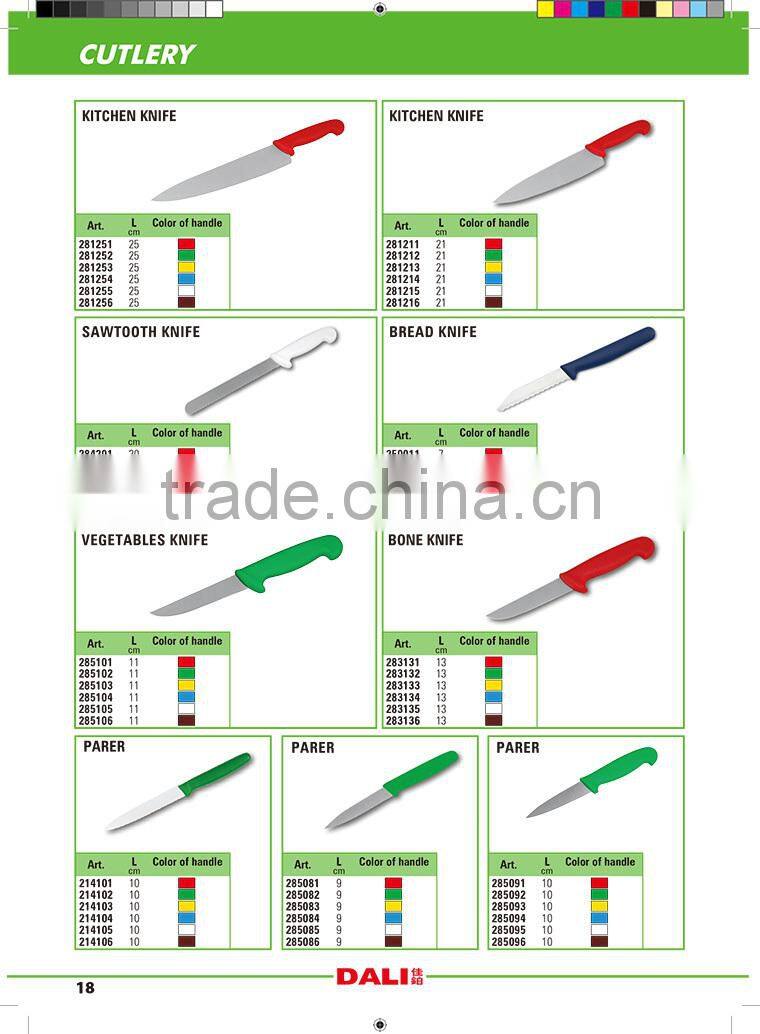 high quality stainless steel kitchen knife set