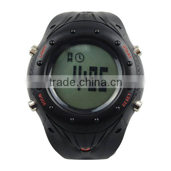 Digital Sports Watch Heart Rate Monitor Pedometer Exercise Chronograph Belt Fitness Watches Fat Calorie Counter 30~240bpm