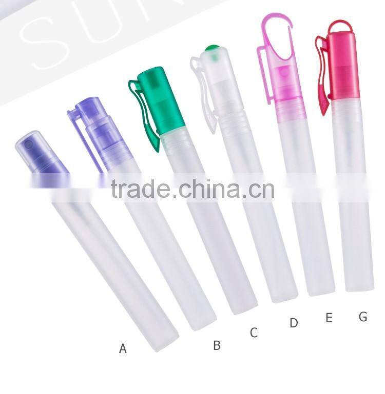 Factory price large hot sale empty portable colorful bottom refill perfume atomizer