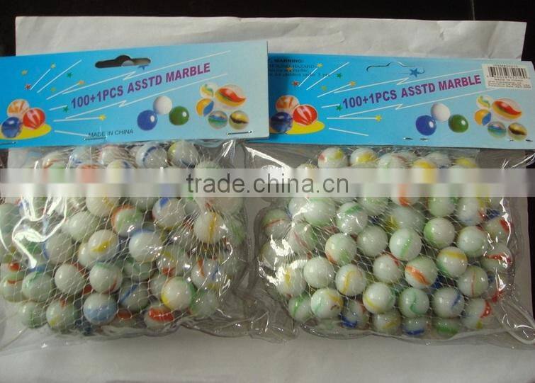 Colorful Milk Glass Marbles Hot Sale