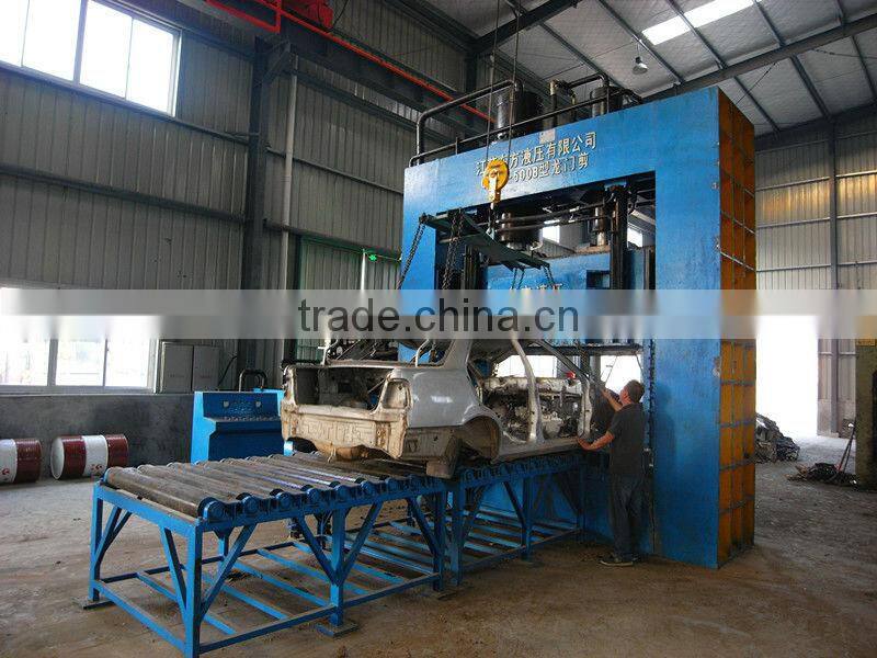 Q15-500 Guillotine Car Scraps Cutting Machine (factory)