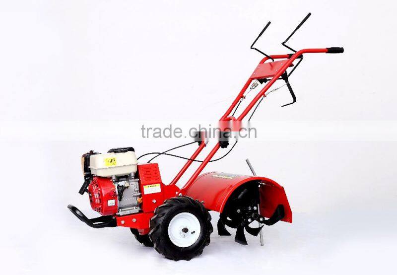 double handle mini tiller weeding machine with 12V light