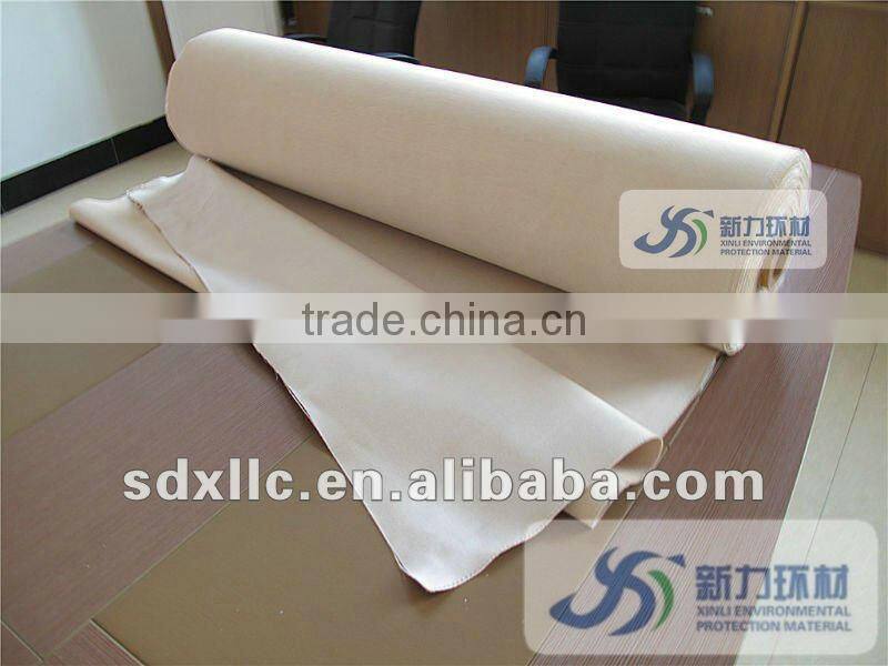factory supply textured E-fiber glass cloth with PTFE membrane used for dust collector bag