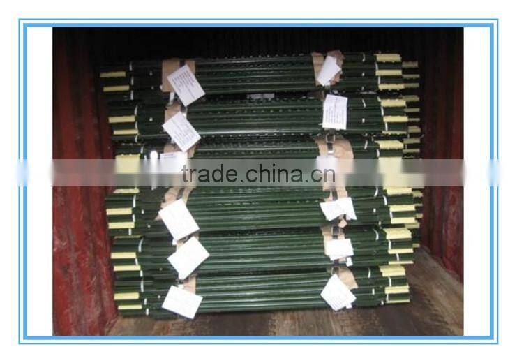 high quality anping manufacturer green painted cheap t post