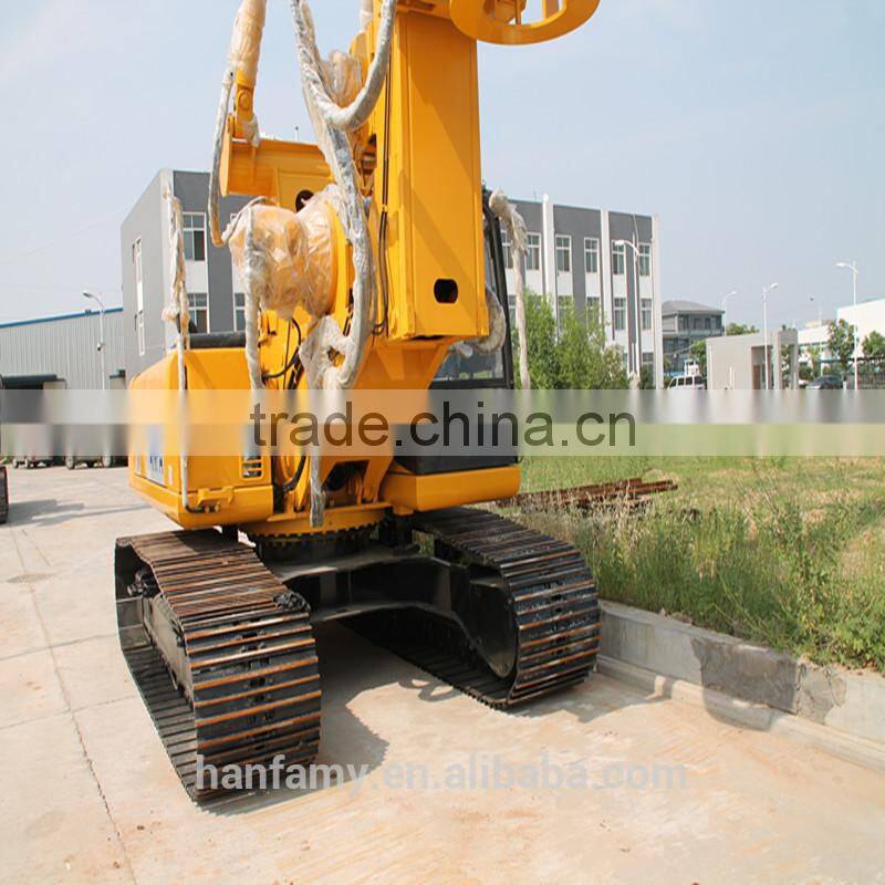 HF856A rotary piling rig with ISO & CE certification for road bridge foundation construction