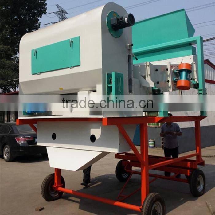 high efficient Clean up moldy crops machine for cleaning grain impurities