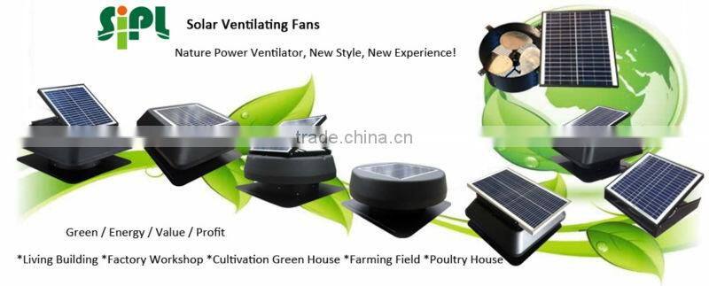 vent goods Bottom Price solar power fan roof ventilator Gable Wall Mounting (Solar Gable Attic Fan)
