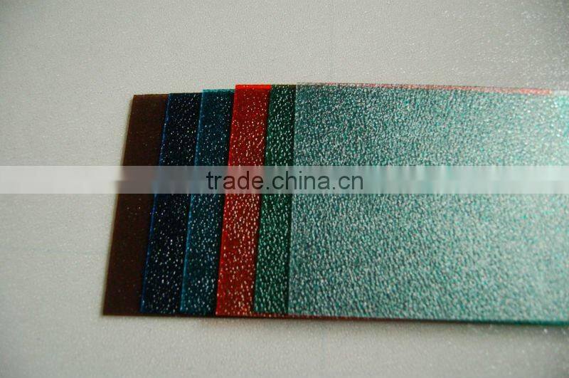 decoration plastic sheet polycarbonate Embossed Sheet
