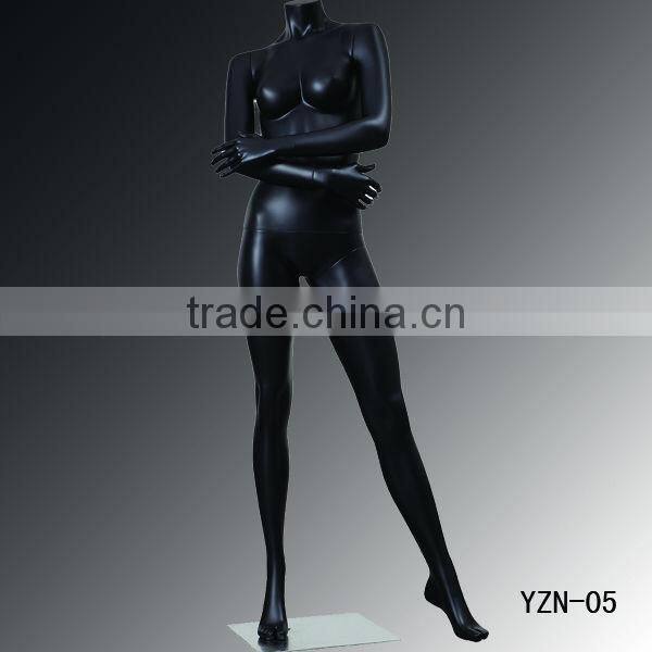 Fashion fiberglass headless lying down sexy woman mannequin