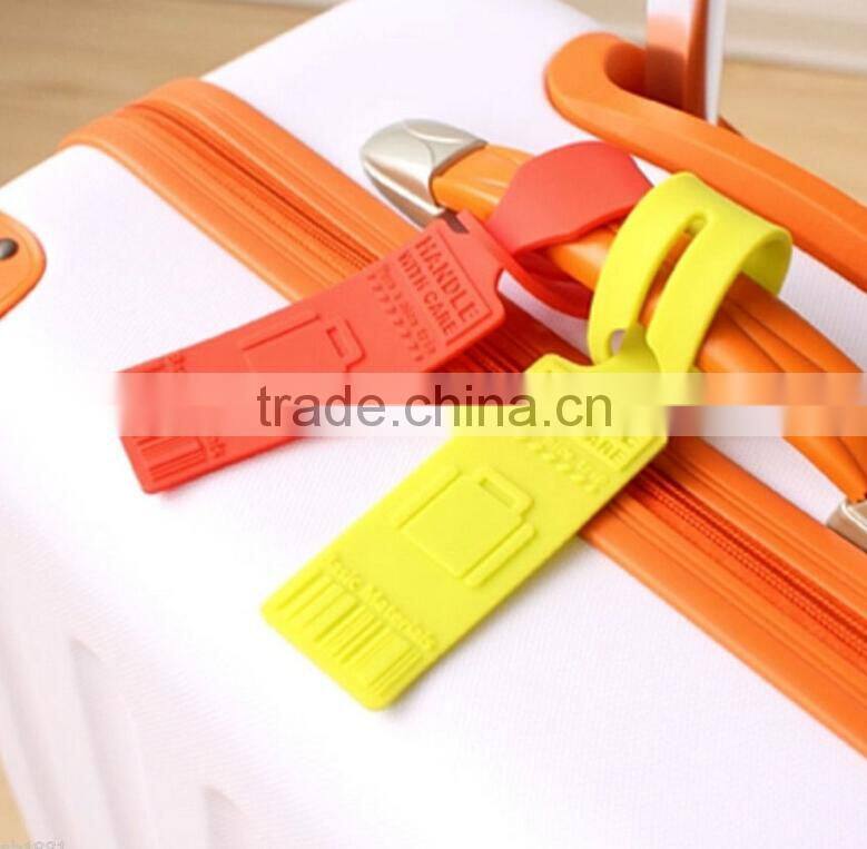 silicone luggage tag&silicone bag tag&Travel Trolley Luggage Tag