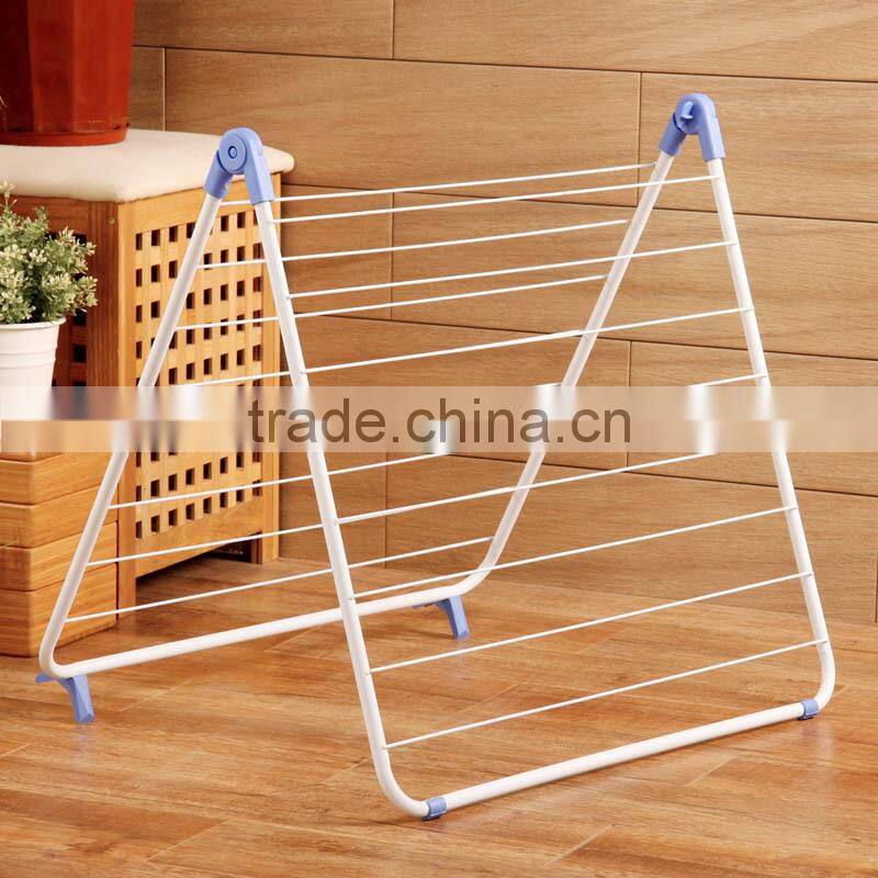 Double rods garment telescopic drying rack