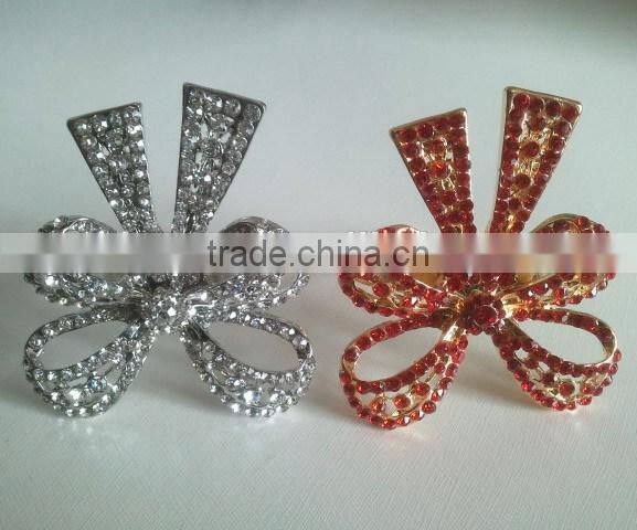 epoxy resin painted butterfly napkin ring