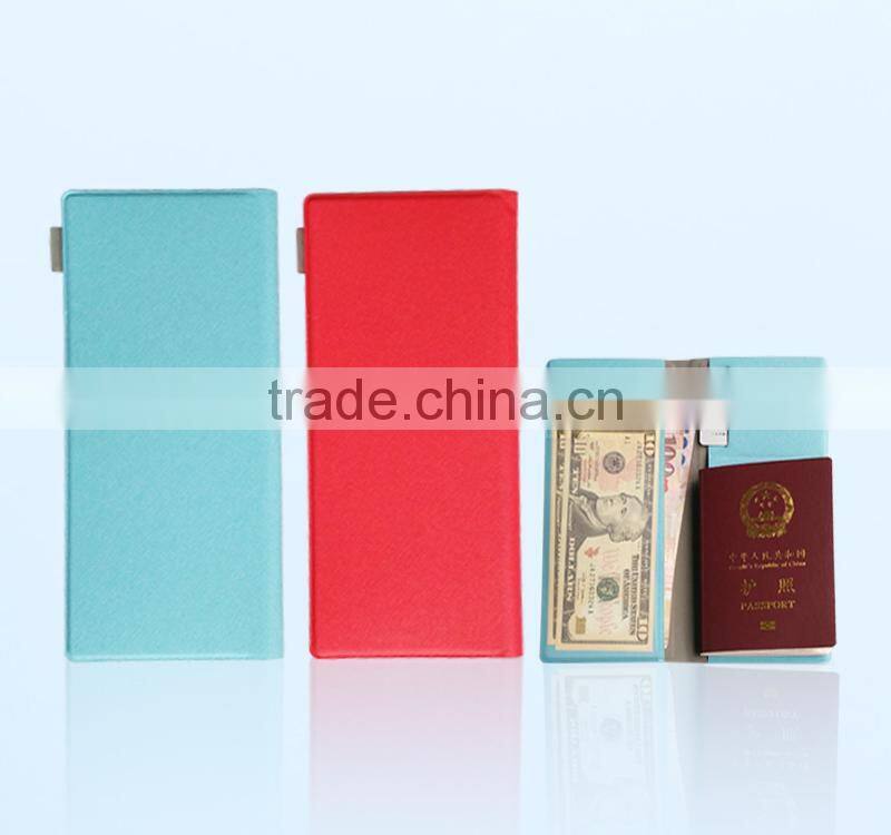 Best Promotional gift good quality PU leather passport holders/cover/wallet