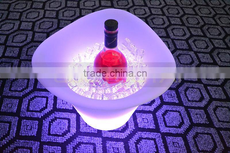 remote control Lighted Plastic Bar Win Bucket Waterproof LED Bar Inflatable Ice Bucket