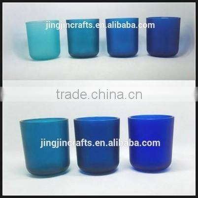 North America super quality best selling factory customized glass candle jar
