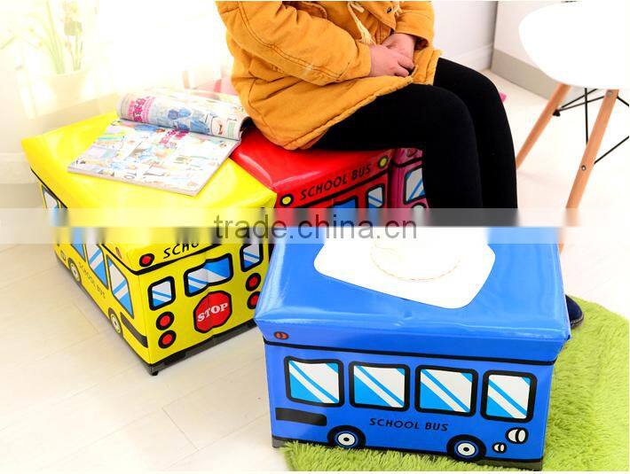Q1125 coated multifunctional lovely cloth storage box