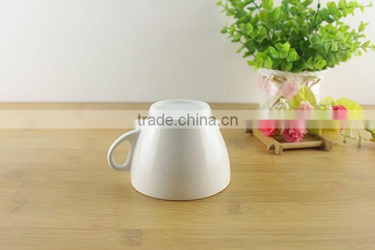 2017 new fashion luxury reusable wholesale custom logo ceramic coffe cup