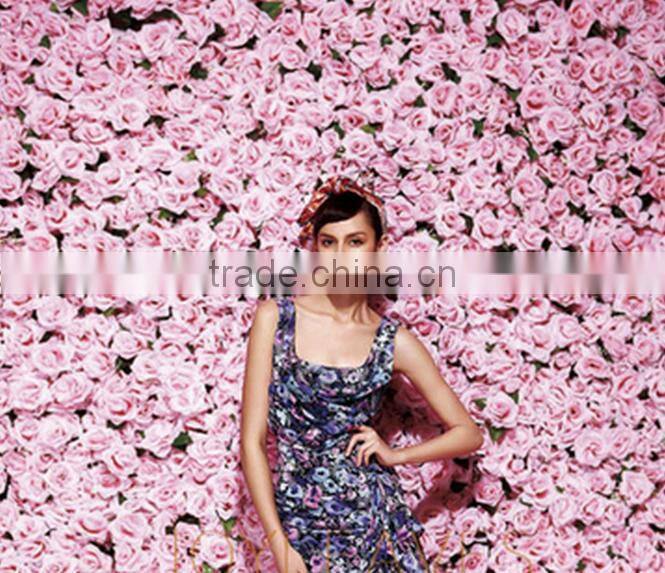 SJ11301106 Factory outlet flower backdrop/flower wall mat/hydrangea flower mat hedge