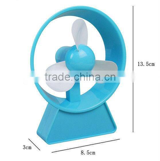 supply fashion USB battery dual-purpose clover mini fan