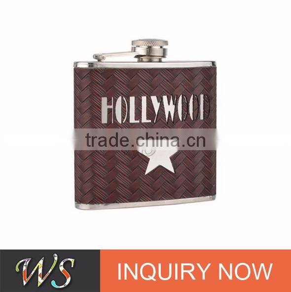 WSJJYY013 stainless steel hip flask liquor flask drink pot