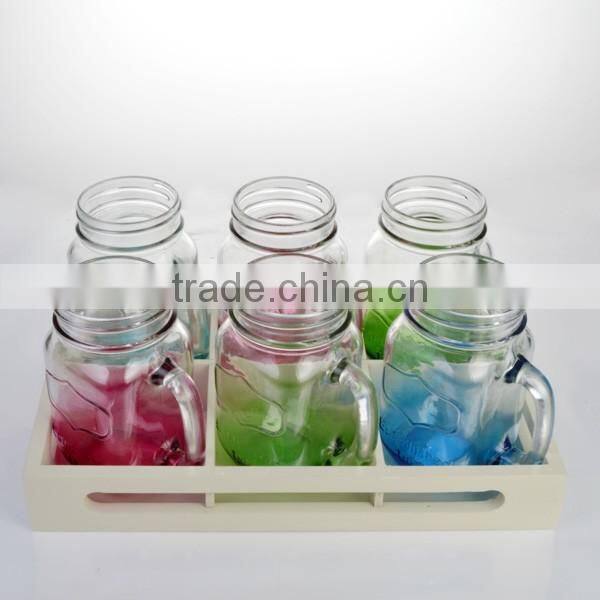 glass cup drinking glass cup with handle