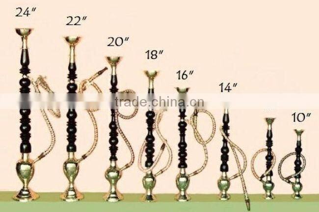 antique brass hookah