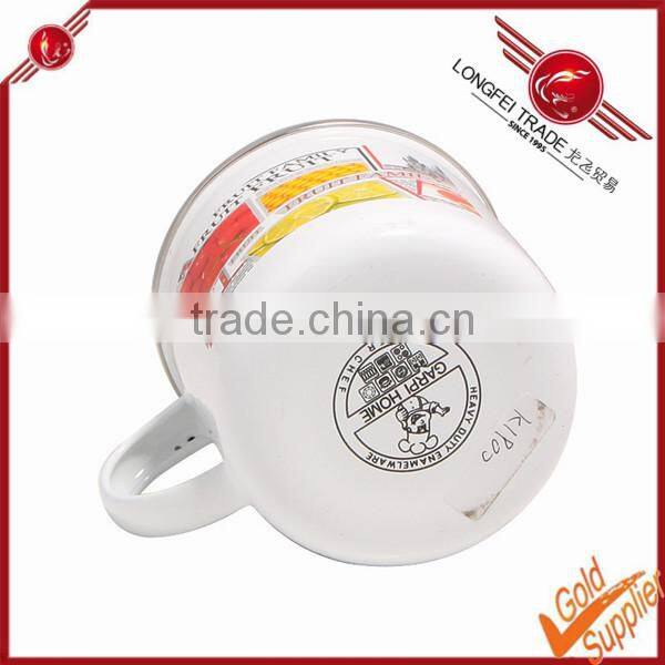 Novelty custom printed disposable tea cups