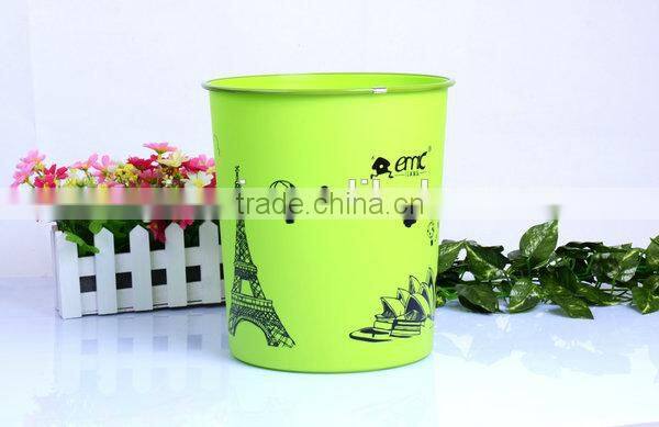 hot sale pp plastic trush bin trush can waste bin