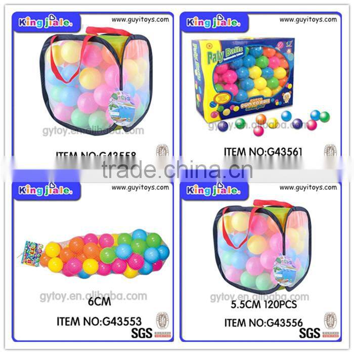 Colorful plastic bulk wholesale ball pit balls , plastic ball pit balls , bulk ball pit balls