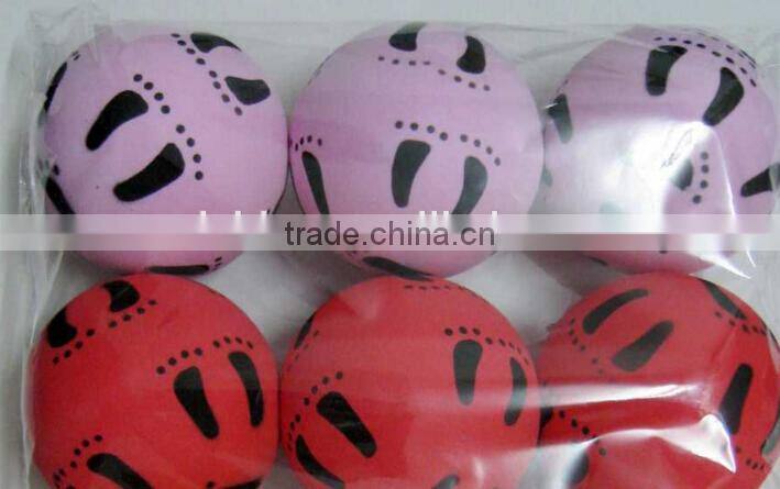 OEM wholesale factory direct sell environmental qualities of a professional volleyball 63mm EVA toy ball