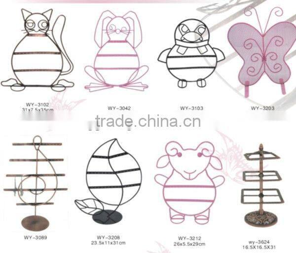 Jewelry Display Stand Storage Rack Bracelets Necklaces Earrings