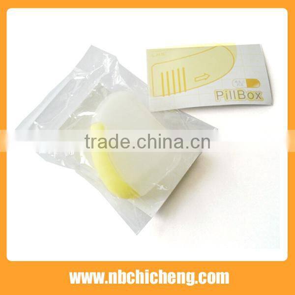 Best Selling Plastic Medical Slide Pill Box With Four Case Slide Out Pill Box for Promotion