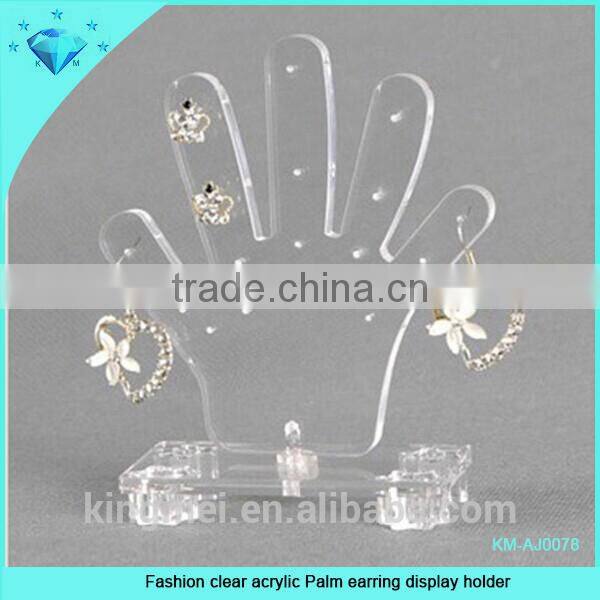 exhibition acrylic jewelry display rack