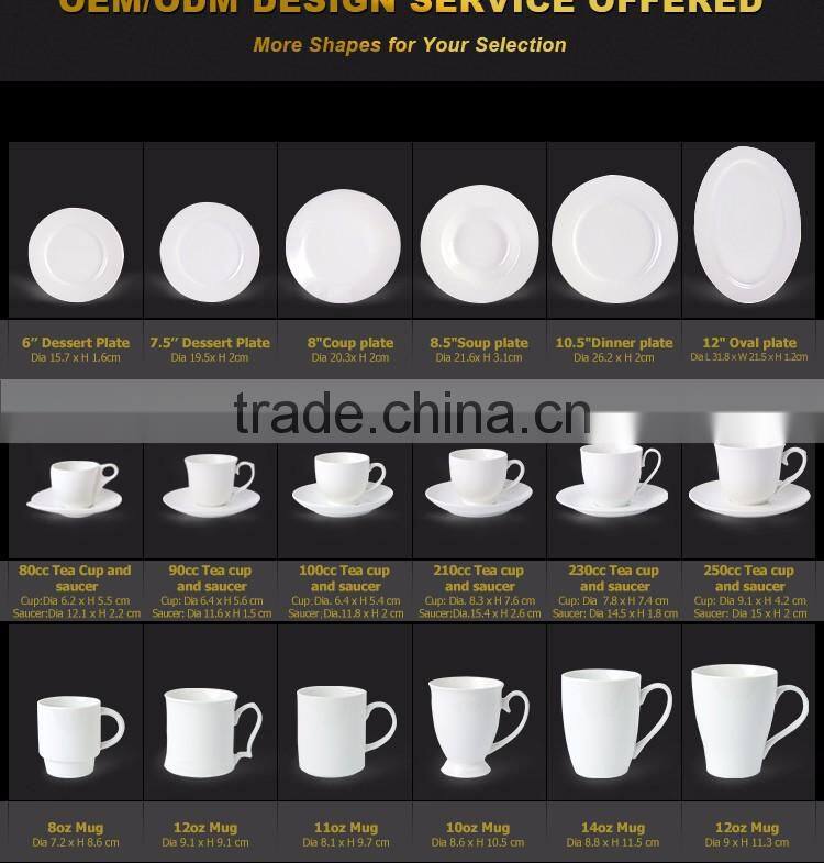 New Design Jungle Style New Bone China Dinner sets for 4