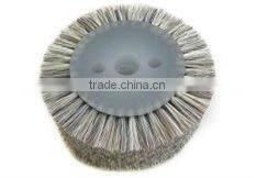 kmj-fb003 cloth polishing wheel ,bias cloth buff wheel ,tampico fiber brush